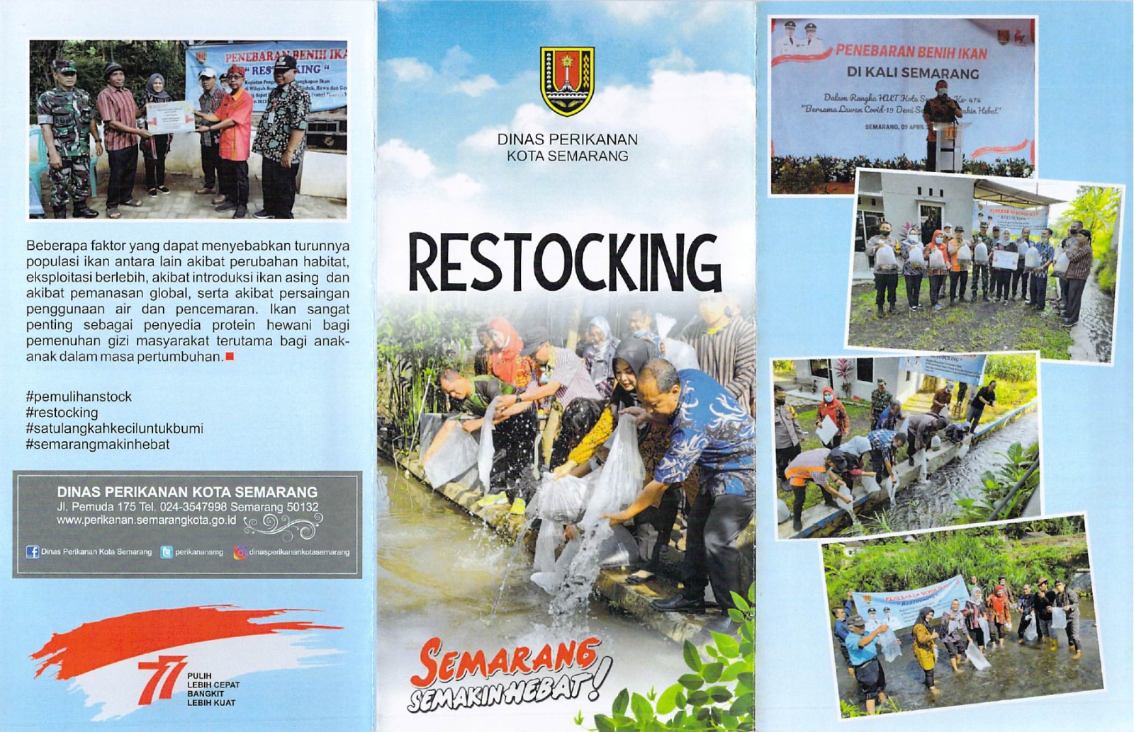 Restocking - Dinas Perikanan Kota Semarang